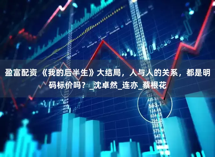 盈富配资 《我的后半生》大结局，人与人的关系，都是明码标价吗？_沈卓然_连亦_蔡根花