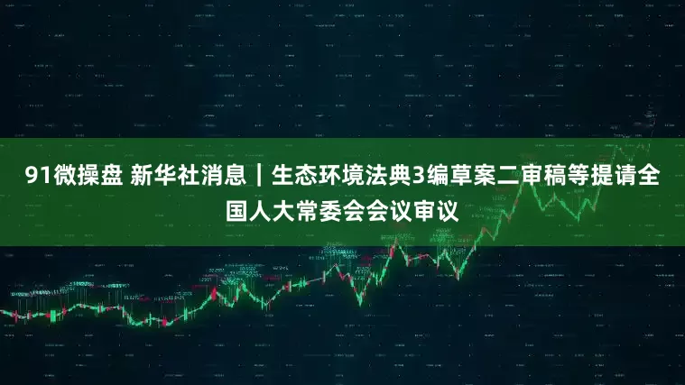 91微操盘 新华社消息｜生态环境法典3编草案二审稿等提请全国人大常委会会议审议